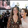 Claudia Cardinale et sa fille Claudia - Festival de Cannes 2007