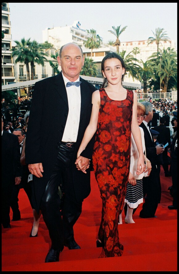 Jean-François Stévenin et sa fille Salomé - Festival de Cannes 1998