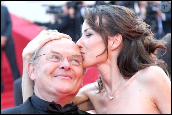 Jean-François Stévenin et sa fille Salomé - Festival de Cannes 2010