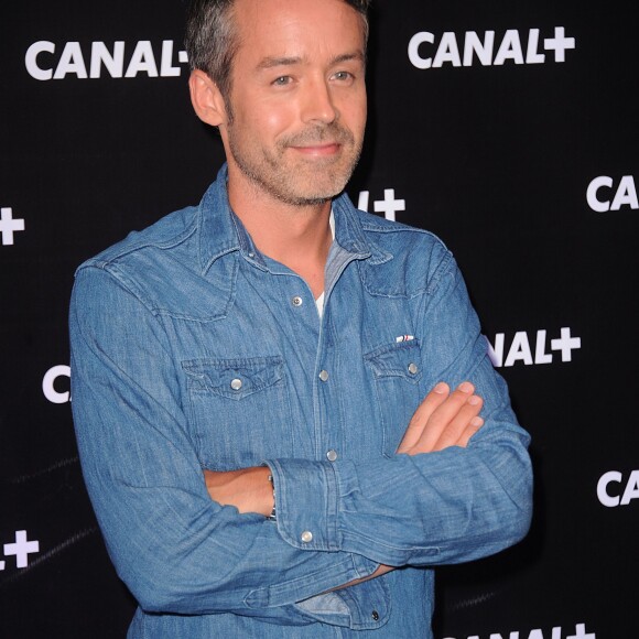 Yann Barthes et l'equipe du 'Petit Journal' lors de la soiree de rentree Canal plus organisee a Paris, le 28 aout 2013 .28/08/2013 - Paris