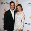 Miranda Kerr et son compagnon Evan Spiegel - Soirée de Gala Clive Davis Pre-Grammy à l'hôtel Hilton de Beverly Hills le 14 février 2016.