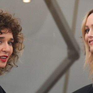 Valeria Golino et Vanessa Paradis au cocktail des membres du jury du 69ème festival international du film de Cannes à l'hôtel Martinez le 10 mai 2016