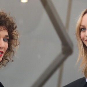 Valeria Golino et Vanessa Paradis au cocktail des membres du jury du 69ème festival international du film de Cannes à l'hôtel Martinez le 10 mai 2016
