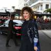 Valeria Golino arrive au dîner des membres du jury du 69ème festival international du film de Cannes à l'hôtel Martinez le 10 mai 2016.