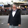George Miller, président du jury arrive au dîner des membres du jury du 69ème festival international du film de Cannes à l'hôtel Martinez le 10 mai 2016