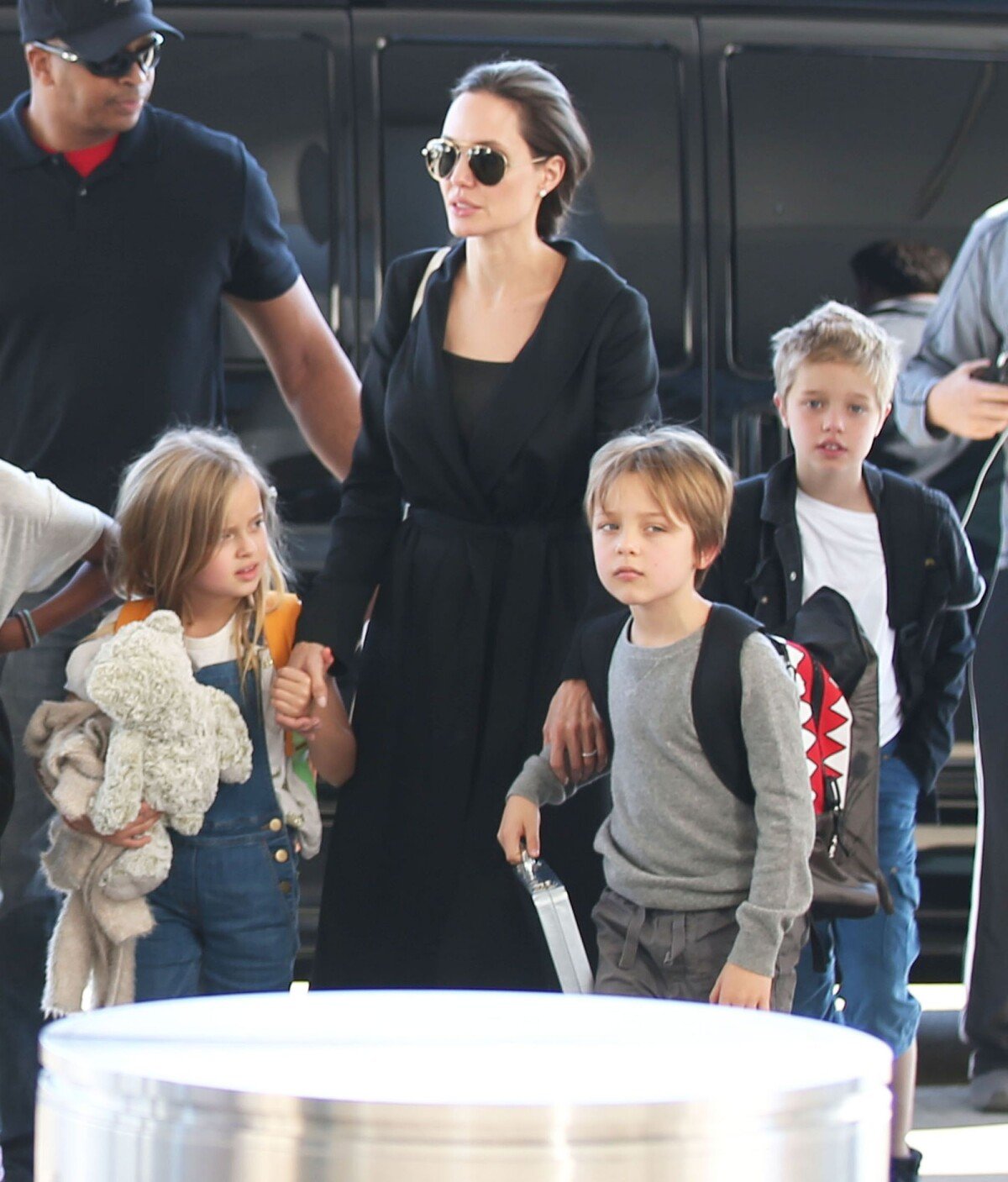 Photo Angelina Jolie Et Ses Enfants Shiloh Knox Vivienne Pax Et