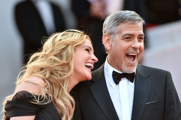 Julia Roberts, George Clooney - Montée des marches du film "Money Monster" lors du 69ème Festival International du Film de Cannes. Le 12 mai 2016. © Giancarlo Gorassini/Bestimage