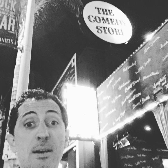 Gad Elmaleh à Los Angeles. Mai 2016.