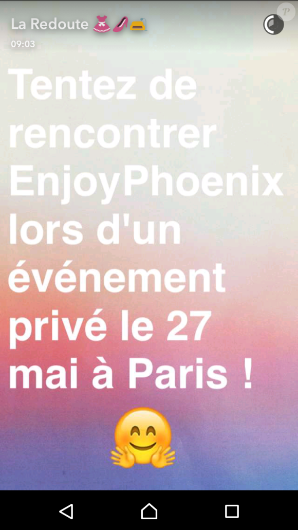 EnjoyPhoenix : rencontre avec des fans le 27 mai, à Paris