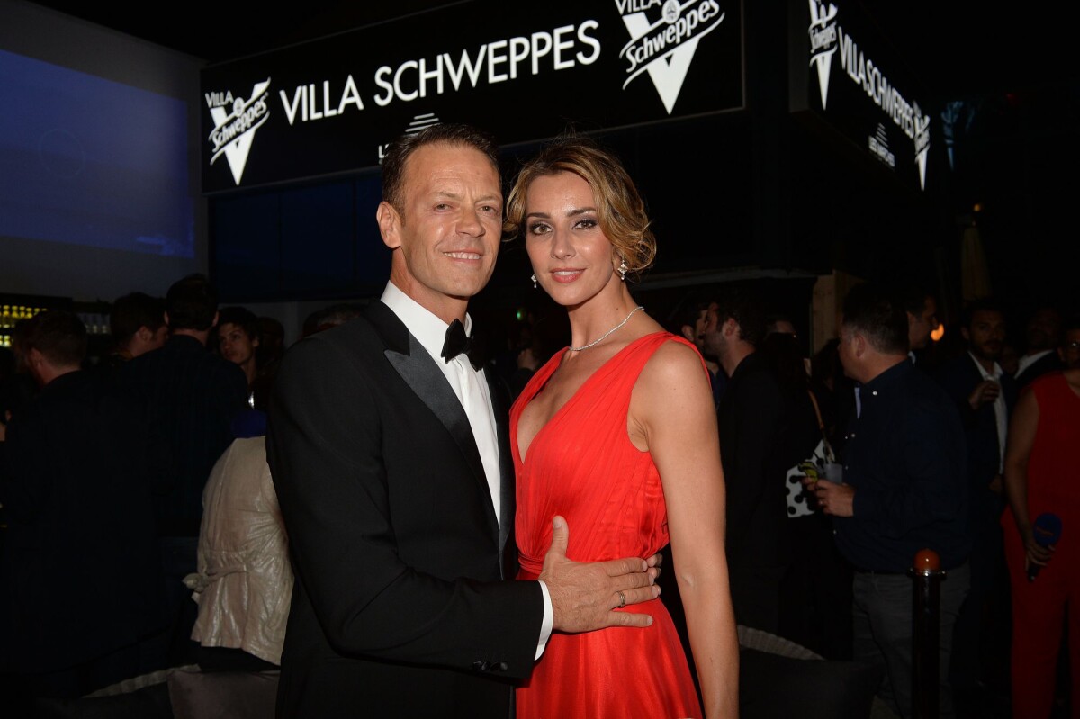 Photo : Exclusif - Rocco Siffredi et sa femme Rosa Caracciolo (Rozsa Tassi)  - Soirée 