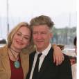 David Lynch et Sharon Stone, membres du jury - Festival de Cannes 2002