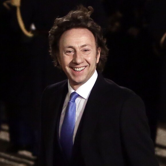 Stéphane Bern, au Palais de l'Elysée à Paris, le 10 mars 2016. © Stephane Lemouton
