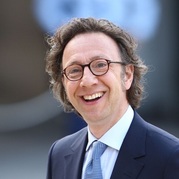 Stéphane Bern au Palais de l'Elysée à Paris le 2 juin 2015.