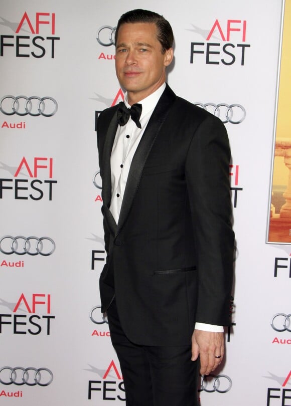 Brad Pitt à l'Avant-première du film "By the Sea" lors du gala d'ouverture de l'AFI Fest à Hollywood, le 5 novembre 2015.