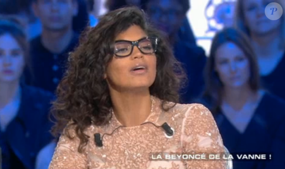 Nawell Madani, dans Salut les terriens sur Canal+, le samedi 14 mai 2016.