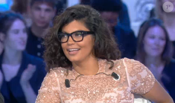 Nawell Madani, dans Salut les terriens sur Canal+, le samedi 14 mai 2016.