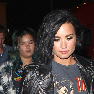 Demi Lovato et sa soeur Madison Delagarza après le concert de Beyonce au Rose Bowl de Pasadena à Los Angeles, le 14 mai 2016