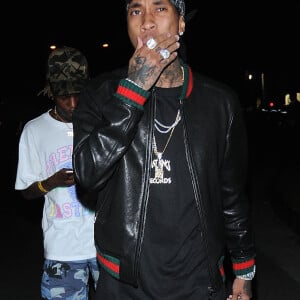 Tyga - Célébrités arrivant au concert de Beyonce à Los Angeles le 14 mai 2016.