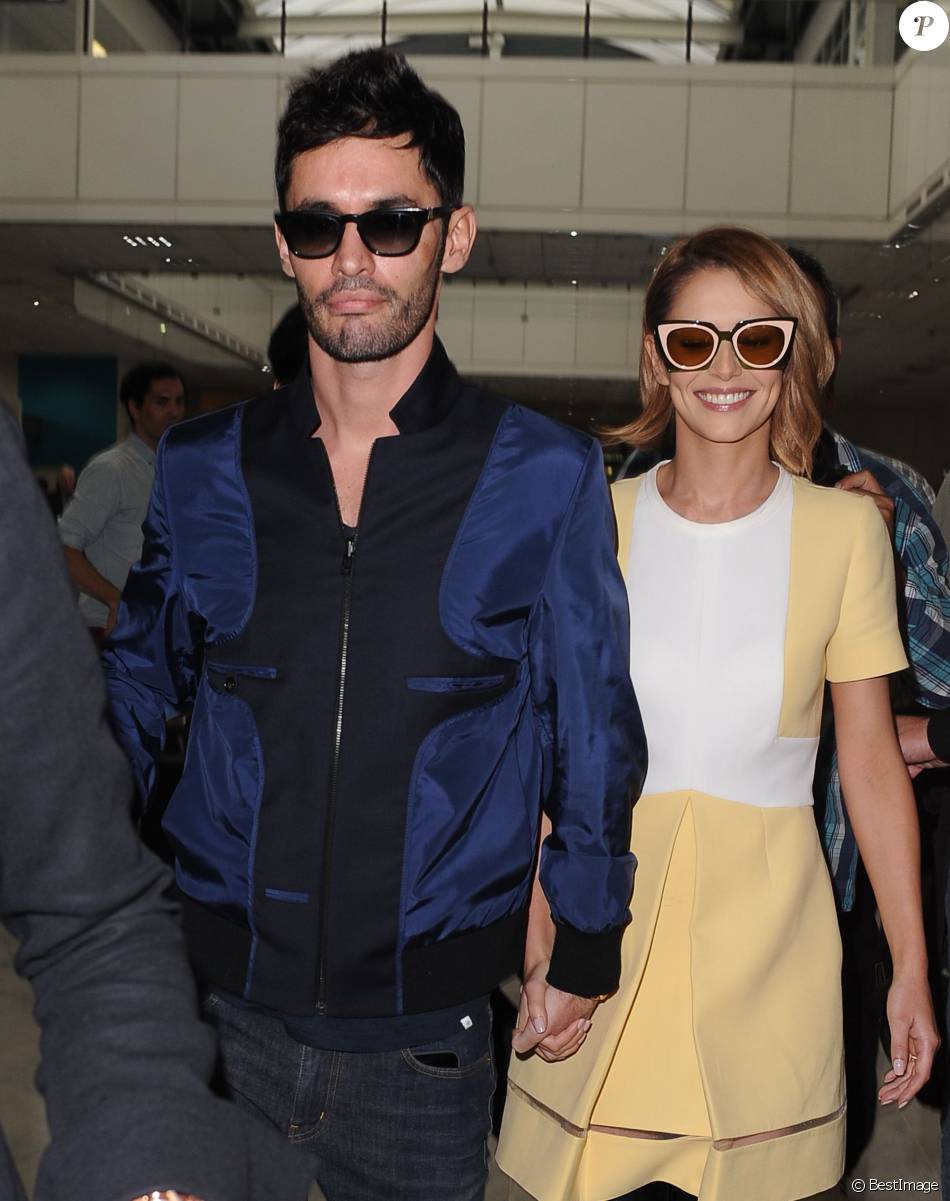 JeanBernard FernandezVersini et Cheryl Cole à l'aéroport de Nice le