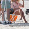 Swedish model, Elsa Hosk has a sexy beach photo shoot in Miami, FL, USA on May 10, 2016. The lovely Victoria's Secret model posed in a pink bikini on the beach under the hot Miami sun with beach goers enjoying the scene. Photo by GSI/ABACAPRESS.COM11/05/2016 - Miami