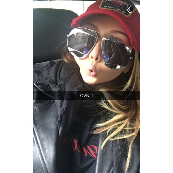 Nabilla s'éclate sur Snapchat