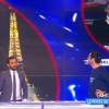 Cyril Hanouna hilare en découvrant la vidéo dossier de Camille Combal, dans "TPMP", le 16 mai 2016, sur D8