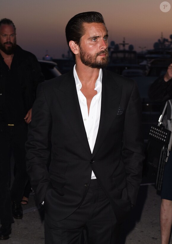 Scott Disick à la soirée Chopard à Cannes le 16 mai 2016
