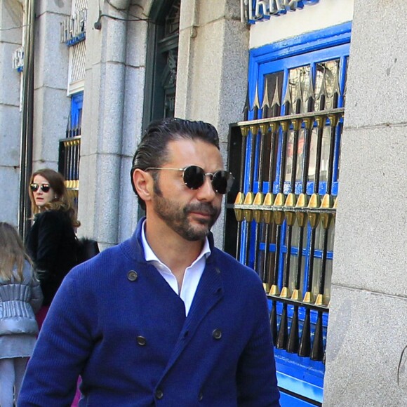 Eva Longoria et Jose Antonio Baston à Madrid le 2 avril 2016