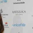 Eva Longoria (Bijoux Messika) - Photocall des célébrités à la 7ème Édition du Global Gift Gala au Four Seasons Hotel George V à Paris le 9 mai 2016