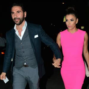 Eva Longoria et son compagnon Jose Antonio Baston sont allés dîner au restaurant italien Giorgio Baldi, avec les Beckham, à Los Angeles. Le 2 avril 2015