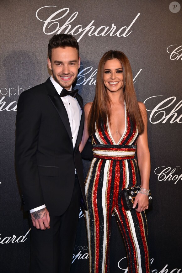 Cheryl Cole et son compagnon, le chanteur Liam Payne - Photocall de la soirée des Trophées Chopard à l'hôtel Martinez lors du 69ème Festival International du Film de Cannes. Le 12 mai 2016