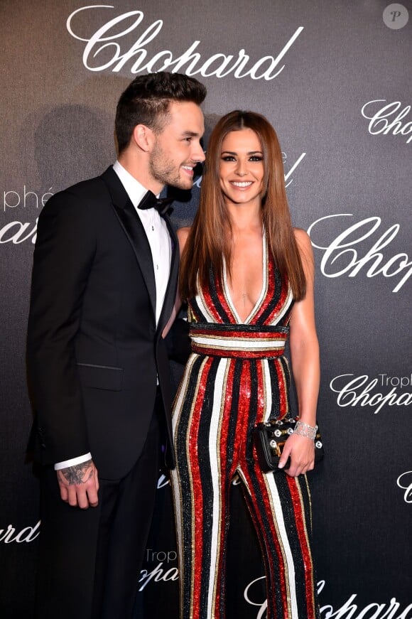 Cheryl Cole et son compagnon, le chanteur Liam Payne - Photocall de la soirée des Trophées Chopard à l'hôtel Martinez lors du 69ème Festival International du Film de Cannes. Le 12 mai 2016