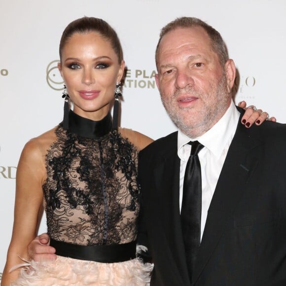 Harvey Weinstein et Georgina Chapman - Gala "Positive Cinema Week" by Planet Finance, dans le cadre du 69e Festival de Cannes le 18 mai 2016