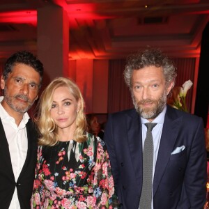 Exclusif - Pascal Elbé, Emmanuelle Béart et Vincent Cassel - Gala "Positive Cinema Week" by Planet Finance, dans le cadre du 69e Festival de Cannes le 18 mai 2016
