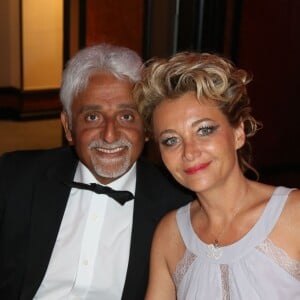 Exclusif - Patrick Partouche et sa femme - Gala "Positive Cinema Week" by Planet Finance, dans le cadre du 69e Festival de Cannes le 18 mai 2016