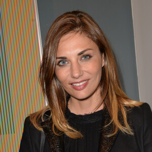 Ariane Brodier - Vernissage de l'exposition de l'artiste plasticien Carlos Cruz Diez chez Heidi Barnes à Paris, le 7 avril 2016. © Veeren/Bestimage