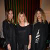 Ariane Brodier, Amanda Sthers et Isabelle Funaro - Vernissage de l'exposition de l'artiste plasticien Carlos Cruz Diez chez Heidi Barnes à Paris, le 7 avril 2016. © Veeren/Bestimage