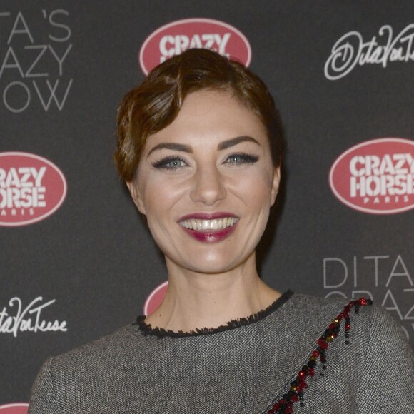 Ariane Brodier - People à la première du show "Dita's Crazy Horse's" au Crazy Horse à Paris. Le 15 mars 2016 © Coadic Guirec / Bestimage