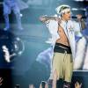 Justin Bieber en concert à Auburn Hills dans le cadre de sa tournée "The Purpose World Tour", le 26 avril 2016. © Marc Nader/Zuma Press/Bestimage