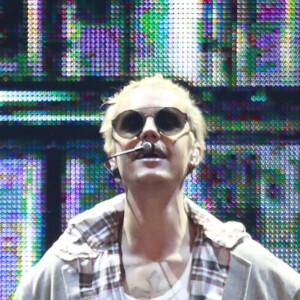 Justin Bieber en concert lors de sa tournée 'Purpose World Tour' à Vancouver au Canada le 11 Mars 2016.