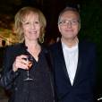Exclusif - Catherine Barma et Laurent Ruquier - Enregistrement de l'émission "On n'est pas couché" lors du 69e Festival International du Film de Cannes le 18 mai 2016. La bande de Laurent Ruquier a investi la superbe villa Domergue sur les hauteurs de Cannes pour le tournage d'une émission spéciale sur le cinéma. L’émission sera diffusée samedi soir 21 mai sur France 2. © Giancarlo Gorassini/Veeren/Bestimage