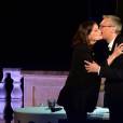 Exclusif - Laetitia Casta, Laurent Ruquier - Enregistrement de l'émission "On n'est pas couché" lors du 69e Festival International du Film de Cannes le 18 mai 2016. La bande de Laurent Ruquier a investi la superbe villa Domergue sur les hauteurs de Cannes pour le tournage d'une émission spéciale sur le cinéma. L’émission sera diffusée samedi soir 21 mai sur France 2. © Giancarlo Gorassini/Veeren/Bestimage