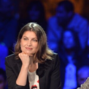 Exclusif - Loubna Abidar, Laetitia Casta et Xavier Dolan à l'enregistrement de l'émission "On n'est pas couché" à la Villa Domergue lors du 69ème Festival International du Film de Cannes le 18 mai 2016. La bande a Laurent Ruquier a investi la superbe villa Domergue sur les hauteurs de Cannes, pour le tournage d'une émission spéciale sur le cinéma lors du 69ème Festival International du Film de Cannes. L’émission sera diffusée samedi soir 21 mai sur France 2. © Giancarlo Gorassini / Veeren / Bestimage 18/05/2016 - Cannes