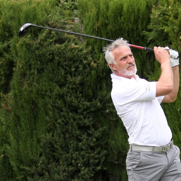 David Ginola lors de la 4e édition de la Mapauto Golf Cup au Golf Old course à Mandelieu-la-Napoule, le 12 juin 2015.