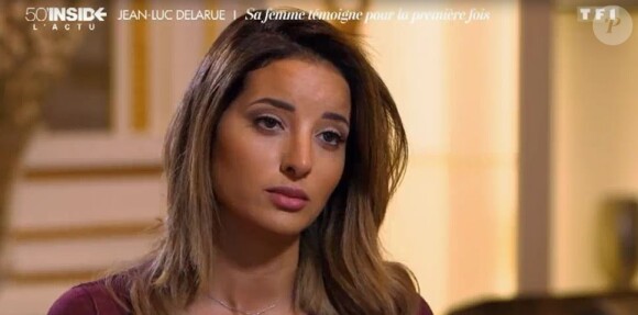 Anissa Delarue dans "50 Minutes Inside", le 21 mai 2016, sur TF1