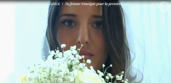 Anissa lors de son mariage avec Jean-Luc Delarue : les images dévoilées dans "50 Minutes Inside", le 21 mai 2016, sur TF1