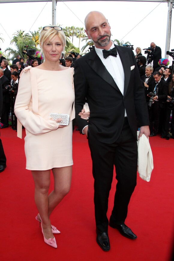 Maïtena Biraben et son compagnon Pierre Clément au Festival de Cannes en 2012.