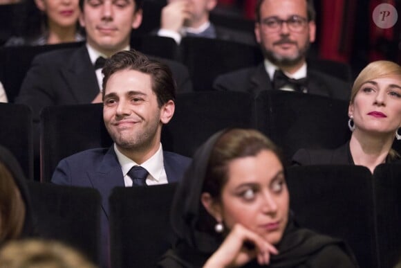 Xavier Dolan (Grand Prix pour "Juste la fin du monde"), Nancy Grant - Cérémonie de clôture du 69ème Festival International du Film de Cannes. Le 22 mai 2016. © Olivier Borde-Cyril Moreau/Bestimage