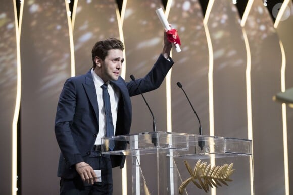 Xavier Dolan (Grand Prix pour "Juste la fin du monde") - Cérémonie de clôture du 69ème Festival International du Film de Cannes. Le 22 mai 2016. © Olivier Borde-Cyril Moreau/Bestimage