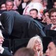 Ken Loach (Palme d'or pour "Moi, Daniel Blake") et sa femme Lesley Ashton - Cérémonie de clôture du 69ème Festival International du Film de Cannes. Le 22 mai 2016. © Olivier Borde-Cyril Moreau/Bestimage